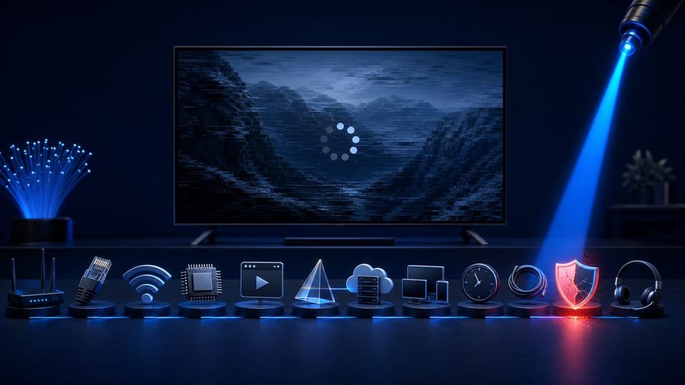 Coupures IPTV dans le foyer : mesurer avant de changer de formule — illustration du contexte d’utilisation