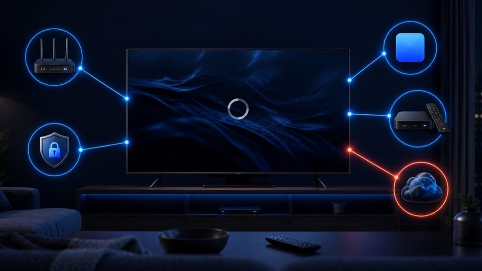 IPTV arrêté dans le foyer : incident local ou service indisponible ? — illustration du contexte d’utilisation